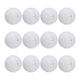 thumbnail image 1 of 12 Pcs Pelotas de tenis precortadas para andadores, bolas deslizantes precortadas universales, accesorios para andadores, blancas, 1 of 6