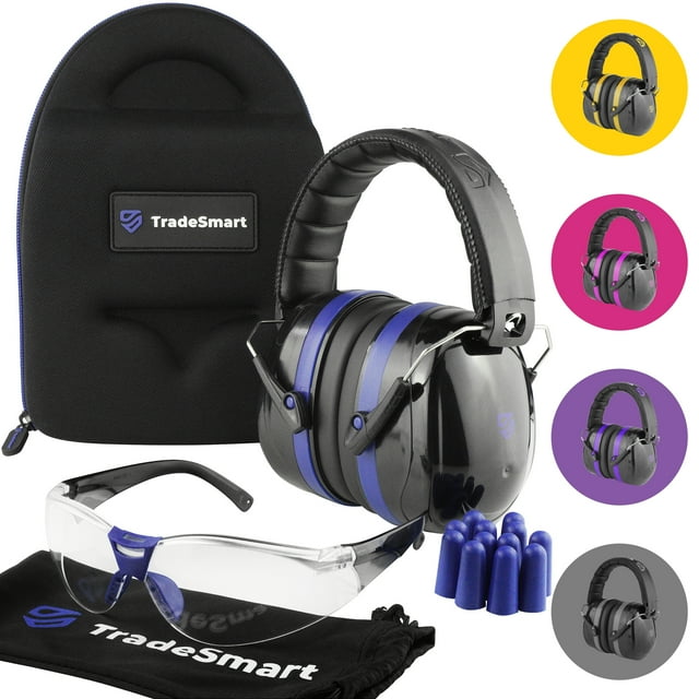 TRADESMART Hearing Protection for Shooting Range/Ear and Eye Protection, Passive Safety Ear