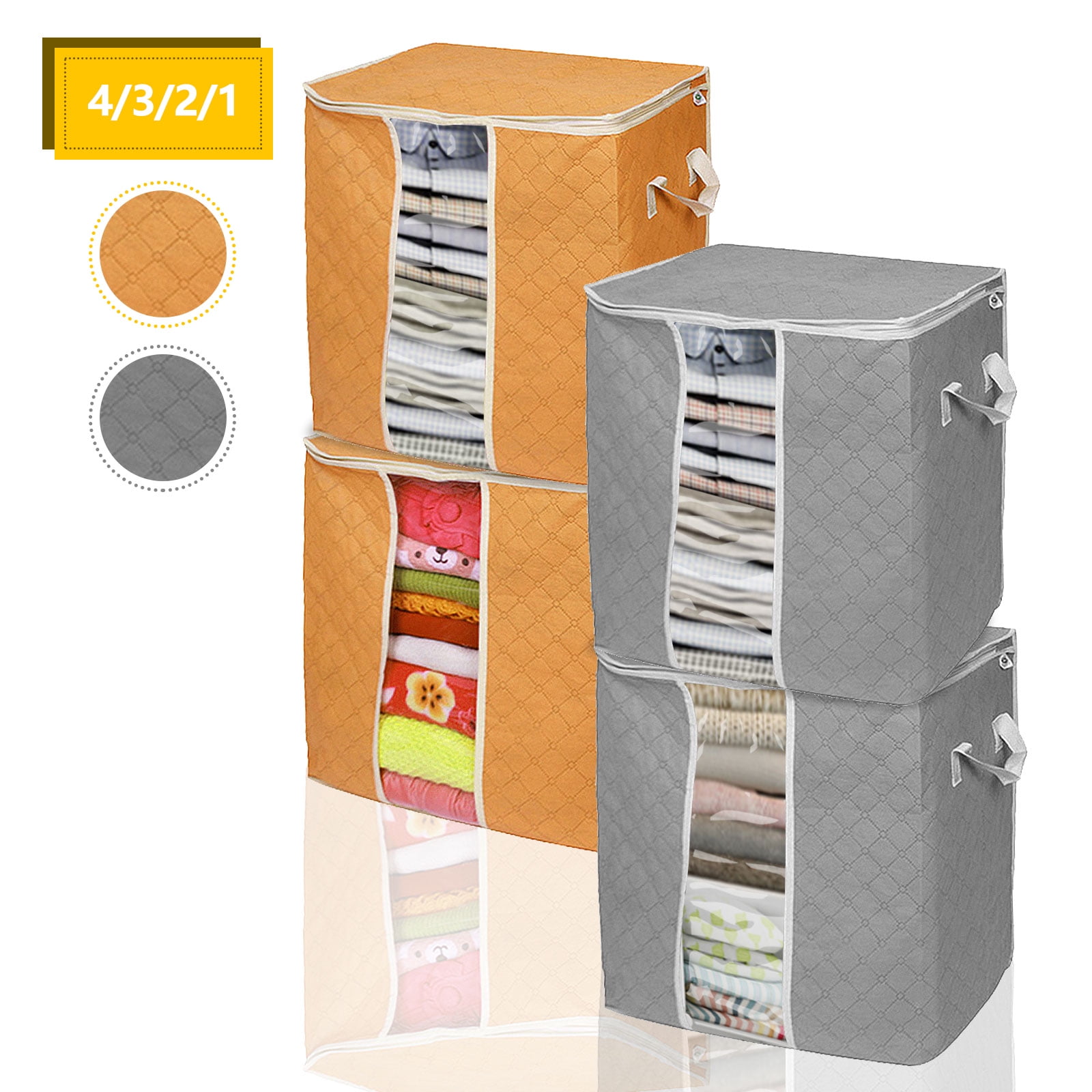 Storage Bag Clothes Storage Bins Beddings Blanket Bag Closet Organizer Storage