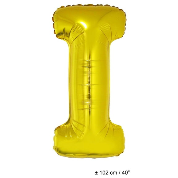 Balloon-Foil-Letter I-40"-Gld
