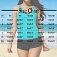 thumbnail image 3 of Mifsaly 3 Piece Tankini Swimsuits for Women Swim Suits Swim Tank Top with Bra and Matching Shorts Beach Pool Polka-Dot Bathing Suit XXXL, 3 of 6