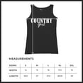 thumbnail image 7 of Country Girl Logo Women's Tank Top Minimalistic Western Style Rodeo Southern Pride Cowgirl Queen Rustic Farm Gift, 7 of 7