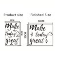 thumbnail image 2 of Vinyl Decal Sticker, Inspirational Quote Wall Art For Smooth Surfaces, Customizable Color Choices To Match Any Interior, Easy Peel And Stick Application, Ideal For Living Spaces And Gifts, 2 of 7
