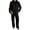 Black, variant on DOKOTOO Womens Sweatsuits 2 Piece Set Long Sleeve Sweatshirt Wide Leg Pants Matching Outfit Casual Lounge Set Soft Tracksuit S-2XL