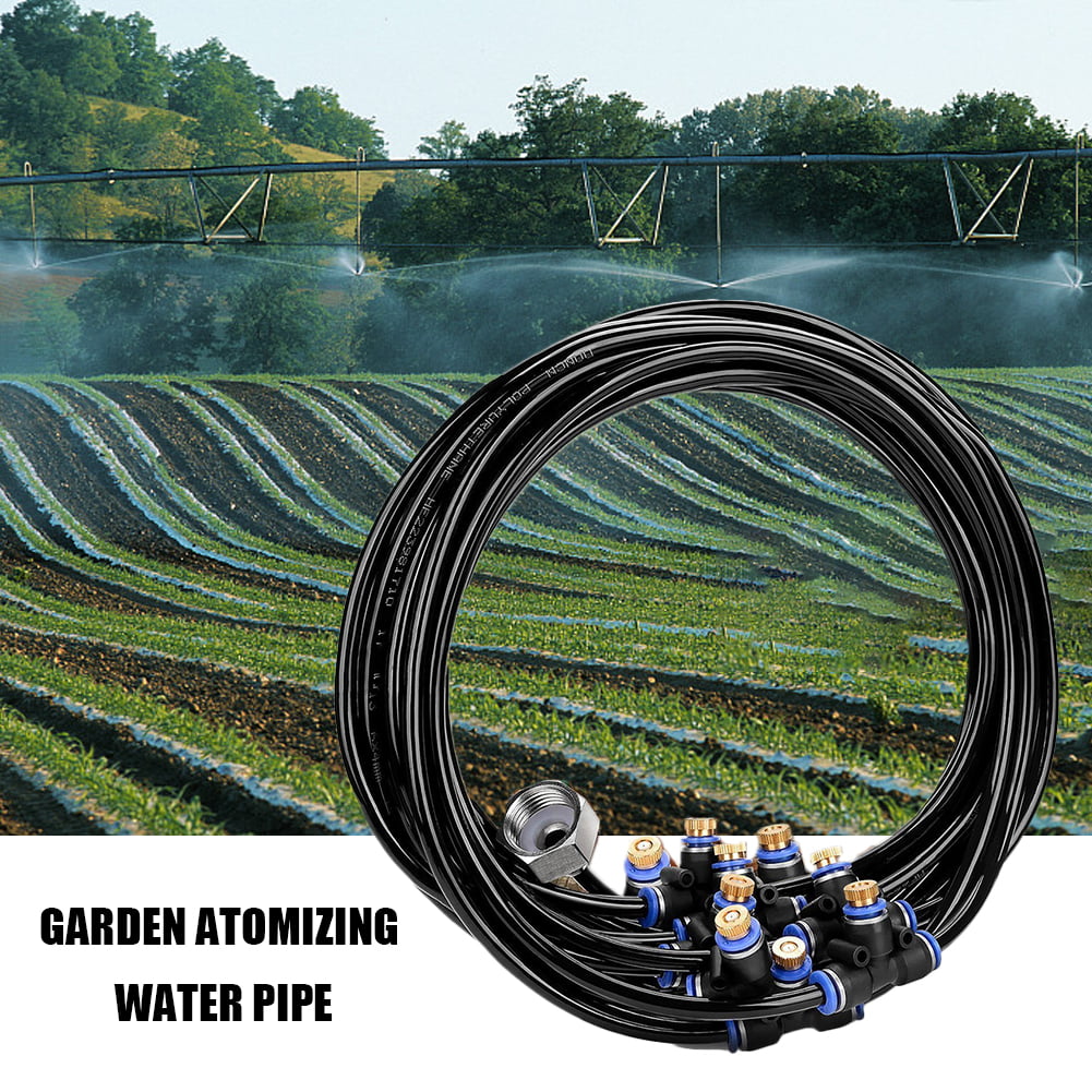 Outdoor Misters Cooling System Brass Nozzle for Trampoline Garden Greenhouse 