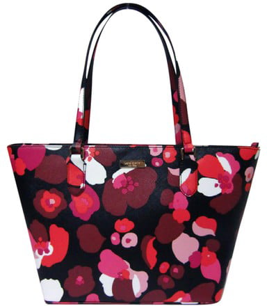 Kate Spade New York Laurel Way Printed Small Dally Leather Tote Brand New -  
