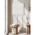 thumbnail image 5 of Wall Art Prints, White Burlap Texture Framed Canvas Prints for Bedroom Living Room Bathroom Office, Farmhouse Vintage White Gallery Wrap Wall Art Poster for Gifts Home Decor 16"x16", 5 of 9