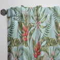 thumbnail image 3 of DESIGN ART Designart 'Tropical Foliage II' Mid-CenturyCurtain Single Panel 52 in. wide x 120 in. high - 1 Panel 120 Inches, 3 of 5