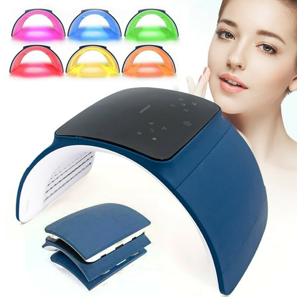 7 Colors Photon LED Light Therapy Machine Facial Beauty Skin Tightening