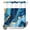 AbstractZF8790, variant on No Hook Shower Curtain with Built-in Rings - Blue Coastal Ocean Beach Themedl Washable Waterproof Fabric Bathroom Curtains for Hotel,Rentals, 60 X 72 Inch Long , Starfish Shell Coral