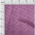 thumbnail image 2 of oneOone Georgette Viscose Purple Fabric Geometric Quilting Supplies Print Sewing Fabric By The Yard 42 Inch Wide, 2 of 4