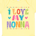 thumbnail image 4 of Inktastic I Love My Nonna Baby Clothes Girls Baby Bodysuit, 4 of 5