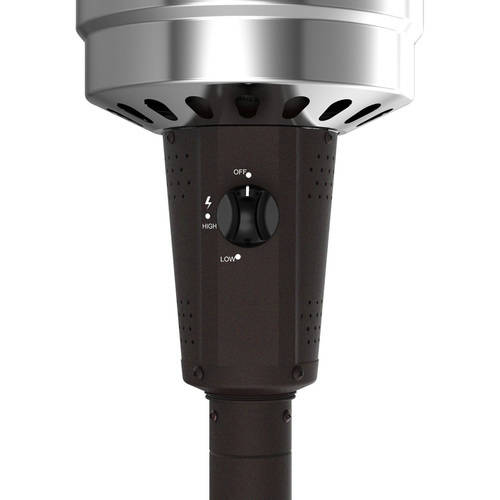 Mainstays Large Outdoor Patio Heater, Powder Coat Brown - image 3 of 4
