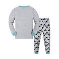 thumbnail image 2 of WIBACKER Boys Cotton Pajamas Long Sleeve Toddler Boys Pjs Kids Monster Shark Sleepwear Sets 2-9 Years, 2 of 9