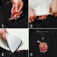 thumbnail image 5 of Clothes Badges Embroidered Iron On Patch Dinosaur Embroidery Patches Clothes Sticker Animals 9, 5 of 8