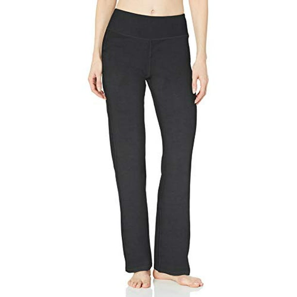 C9 Champion Women's Curvy Fit Yoga Pant, Ebony Regular Length, M