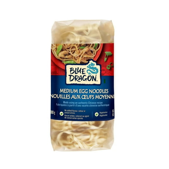 Blue Dragon Medium Egg Noodles, 300g, Medium Egg Noodles, 300g