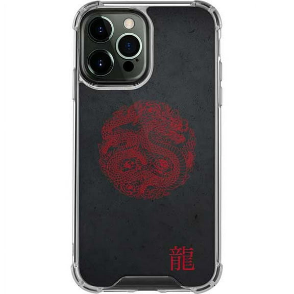 Skinit Fantasy & Dragons Red Dragon iPhone 13 Pro Max Clear Case