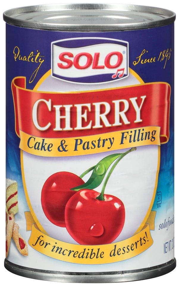 Solo Cake & Pastry Filling Cherry, 12 Oz Solo Cake & Pastry Filling Cherry, 12 Oz