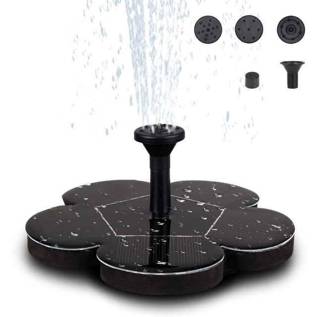 Fuente solar, bomba solar para estanque, bomba de agua para exteriores, bomba solar para jardín-- Sincero Electrónica