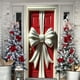 thumbnail image 1 of 35 X 71 Inch Christmas Door Cover -Christmas Door Curtain- Christmas Day Door And Wall Decoration - Festival Party Decoration, 1 of 8