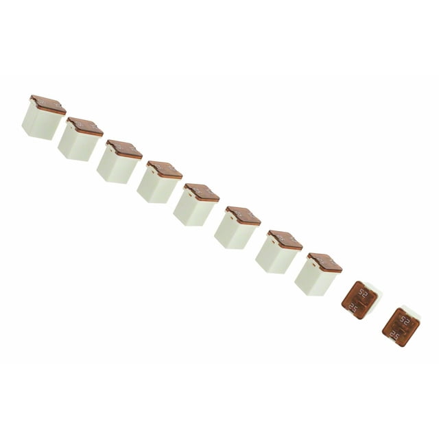 Kit 10 Fusibles Blancos 25 A OEM Compatible con Ford F-150 De 2009 A 2014 Motorcraft