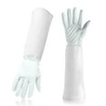 thumbnail image 1 of Guantes de jardinería de manga larga | Guantes de protección laboral resistentes a los pinchazos con puño extendido en la muñeca | Diseño cómodo, transpirable y elegante para poda, plantación, 1 of 2