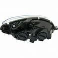 thumbnail image 2 of CarLights360: For 2008 09 10 2011 Mercedes-Benz C300 Headlight Assembly Driver Side w/Bulbs Black Housing - Replacement for MB2502185, 2 of 4
