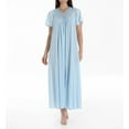 thumbnail image 3 of Women's Shadowline 32275 Beloved 53 Inch Flutter Sleeve Gown (Pink S), 3 of 4
