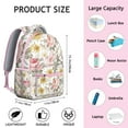 thumbnail image 6 of "Floral Sunflower Backpack - Women’s Durable School Bag, Water-Resistant, Large Compartments, Laptop Friendly, Wildflower Print, Trendy & Practical", 6 of 6