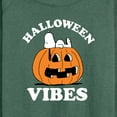 thumbnail image 3 of Peanuts - Halloween Vibes - Women's Lightweight French Terry Long Sleeve Shirt, 3 of 6