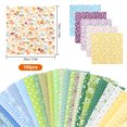 thumbnail image 5 of EEEkit 100pcs Printed Cotton Quilting Fabric for Sewing, Crafts, Patchwork, DIY Projects, 6 x 6in, 5 of 6