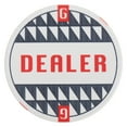 thumbnail image 1 of Ceramic Chip Poker Button Party Game Poker Card Dealer Button Poker Accessory, 1 of 8