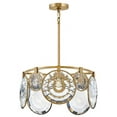 thumbnail image 2 of Fredrick Ramond Fr31263 Nala 5 Light 22" Wide Pendant / Semi-Flush Ceiling Fixture - Black, 2 of 7