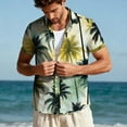 thumbnail image 3 of Rvwovn Unisex Adult's Floral Hawaiian Shirt - Short Sleeve Button Down Casual Tropical Summer Beach Shirt, 3 of 7