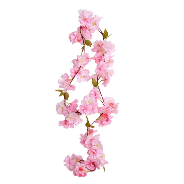 Clearance!Eurobuy Guirnalda de Flores Artificiales Enredadera de Seda Colgante Adecuada para la decoración del Banquete de Boda en el hogar