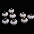 thumbnail image 2 of 12Pcs Ceramic Knobs Handle Round Drawer Knobs Ceramic Door Handle Knob for Cabinet Furniture Kitchen Home Decoration, 2 of 9
