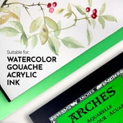Arches 140 lb. Watercolor Pad, Cotton, Cold-Pressed, 9 in x 12 in