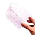 thumbnail image 4 of LABAKUI-2"x12" Clear Sewing Graph Ruler - PVC Plastic Pattern Grading Ruler, 4 of 4