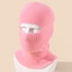 thumbnail image 3 of Gorro de lana de un solo agujero de color caramelo para otoño e invierno, cálido, resistente al frío, para montar al aire libre, con protección para los oídos, 3 of 6