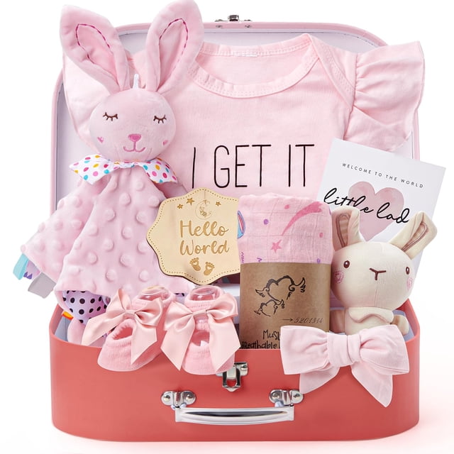 Set de regalo Golray para niñas de 0 a 6 meses con sonajero y más