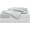 White Geo, variant on Mon Chateau Whisper Sheet Set, 4-Piece Soft White Microfiber Geometric Print Sheets for King Beds, Includes Fitted Sheet, Flat Sheet & 2 Pillow Cases, Stylish Bedding for Everyday Comfort, White Geo