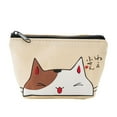 thumbnail image 1 of ziyahi Cat Printed Coin Purses Cartoon Animal Mini Money Bag Card Holder Key Bag Small Wallets, 1 of 5