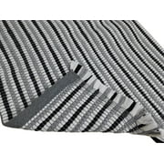 Mainstays Coastal Stripe Indoor Runner 20 x 60 – Blue, White & Black
