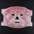 thumbnail image 2 of Reusable Mask Ice with Soft Plush Backing, Puffiness//Migraine, Swelling - Pink, 2 of 7