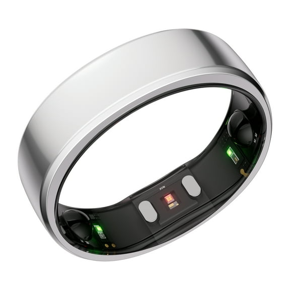 RingConn Gen 2 Ultra-Thin Smart Ring with Monitoring and Health Tracking (Size 11; Future Silver), 123031101