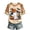 28# Beige, variant on Halloween Shirt Women Oversized Funny Short Sleeve Skeleton Skull Printed Plus Size Ghost Graphic Cute Brown XXL