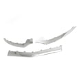 thumbnail image 1 of Car Front Body Kit, Shock Resistant Left Middle Right Gloss  3pcs Direct Fit Front Bumper Lower Molding Trim  For Cars, 1 of 8