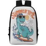 17 Inch Graphic Print Laptop Backpack, Large Casual Daypack for Travel Work Daily Use