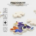 thumbnail image 5 of Kll The Garden Tricolor Pansy Flower - 300 Piece Jigsaw Puzzle For Adult And Teenagers Family Educational Game Toys 300pcs, 5 of 9